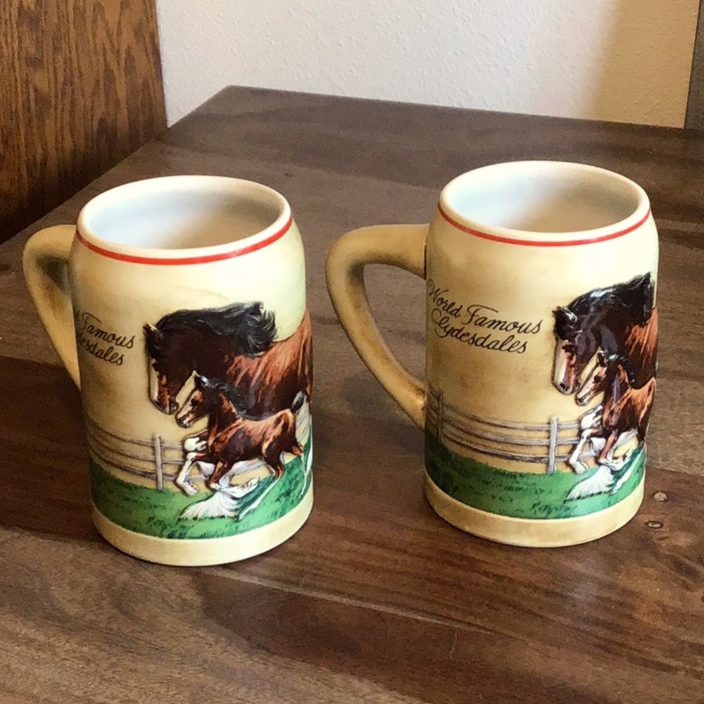 “Anheuser-Busch” Beer Steins
